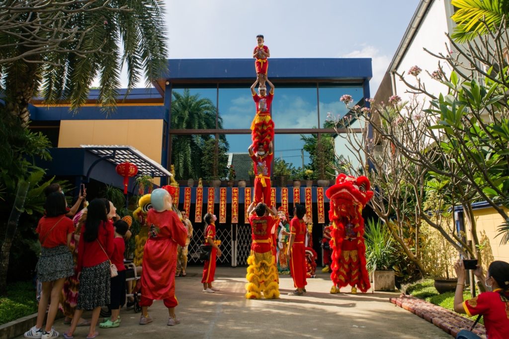 ประวัติการเชิดสิงโต