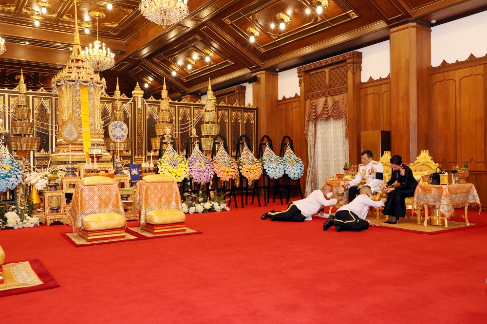 พระราชทานน้ำหลวงสรงศพสมเด็จพระวันรัต